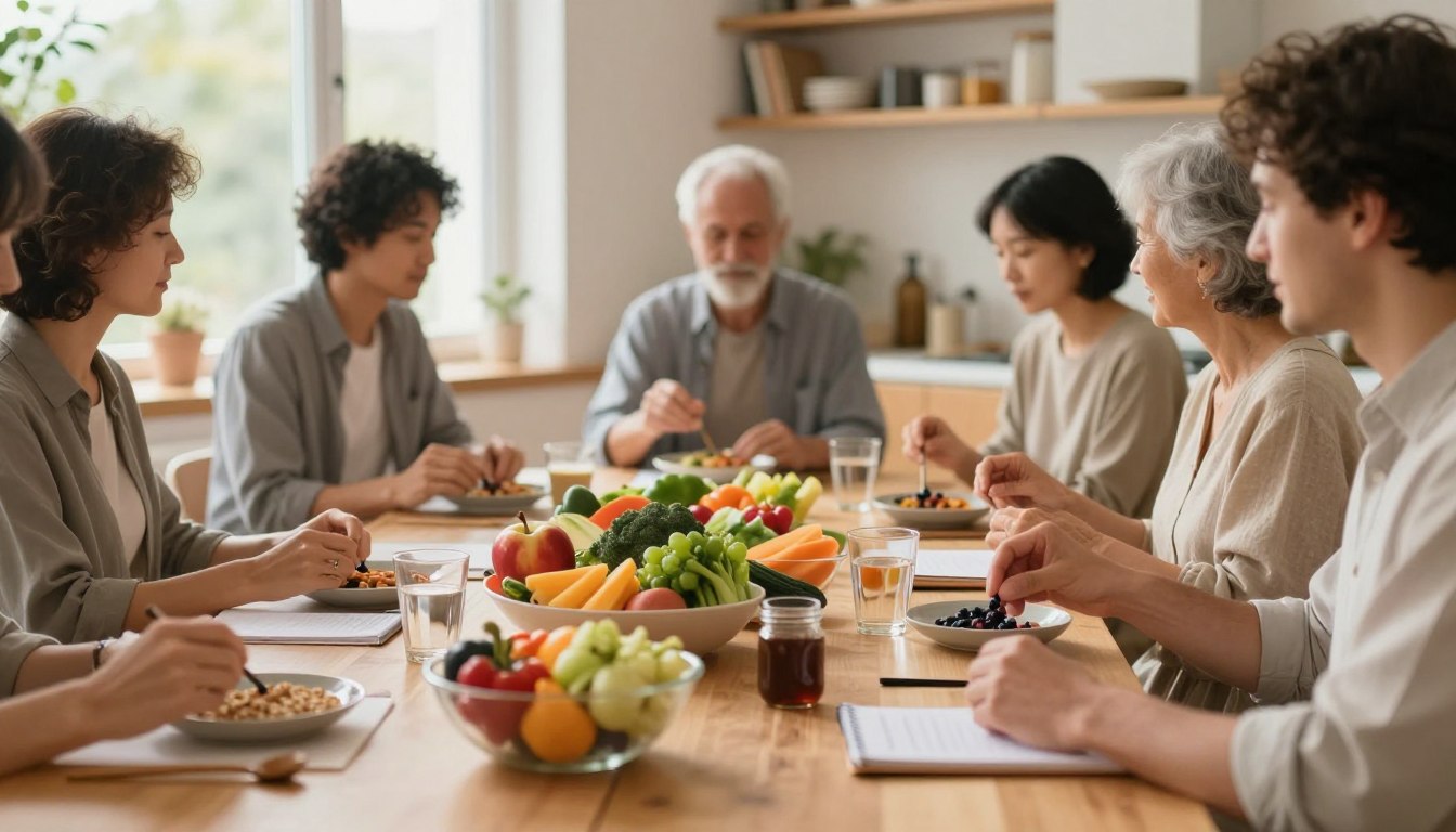 Conscious eating and food awareness
