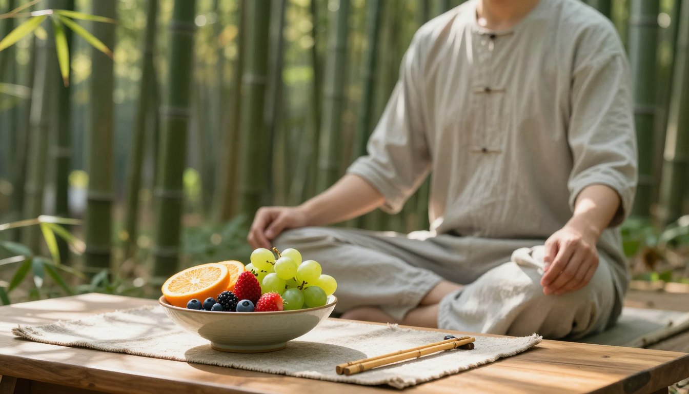Zen-inspired mindful eating